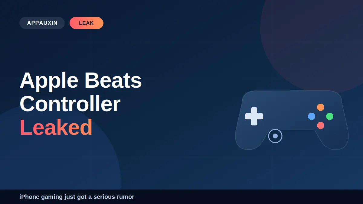The Apple Beats Game Controller Just Leaked — Here’s Everything We Know