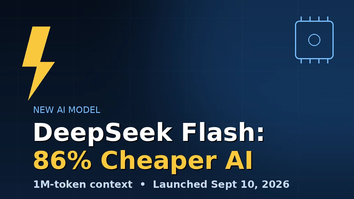 DeepSeek V4.1 Flash Just Made Frontier AI Almost Free — Here’s What Changed