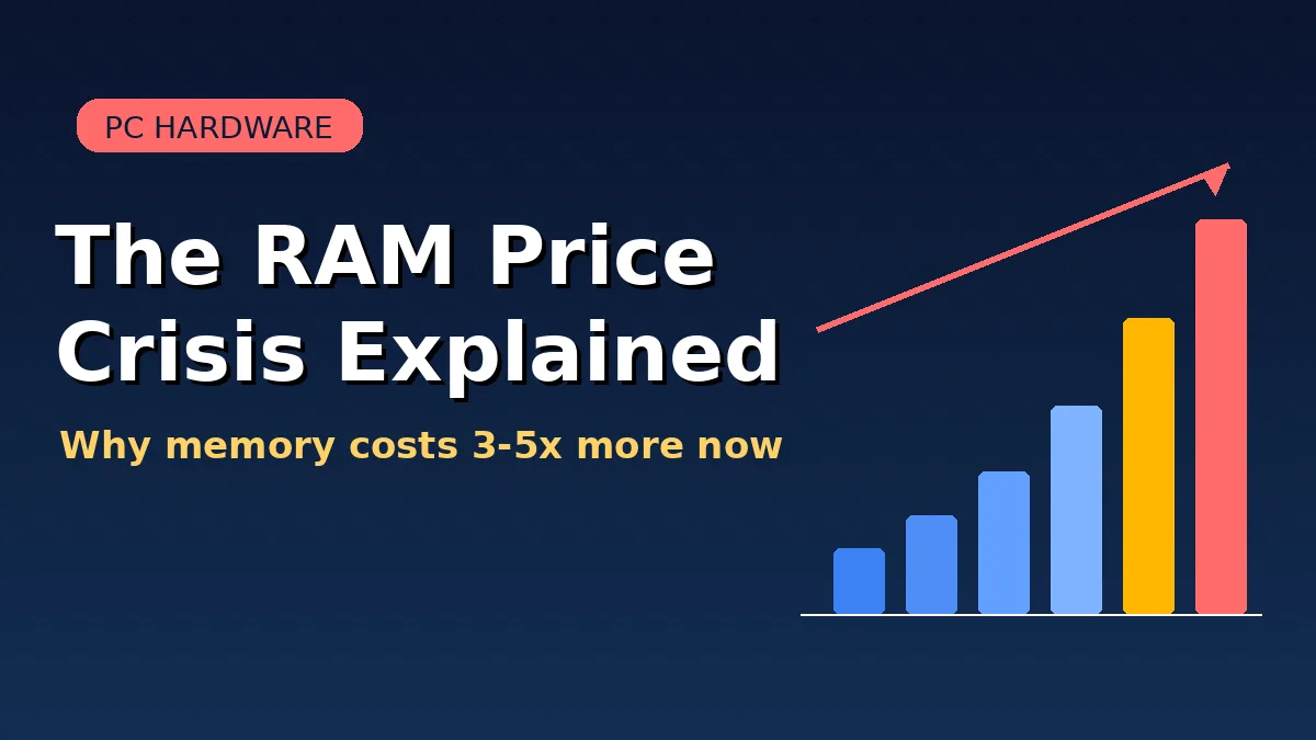 The RAM Price Crisis Just Got Worse — Here’s What It Means for Your Next Laptop