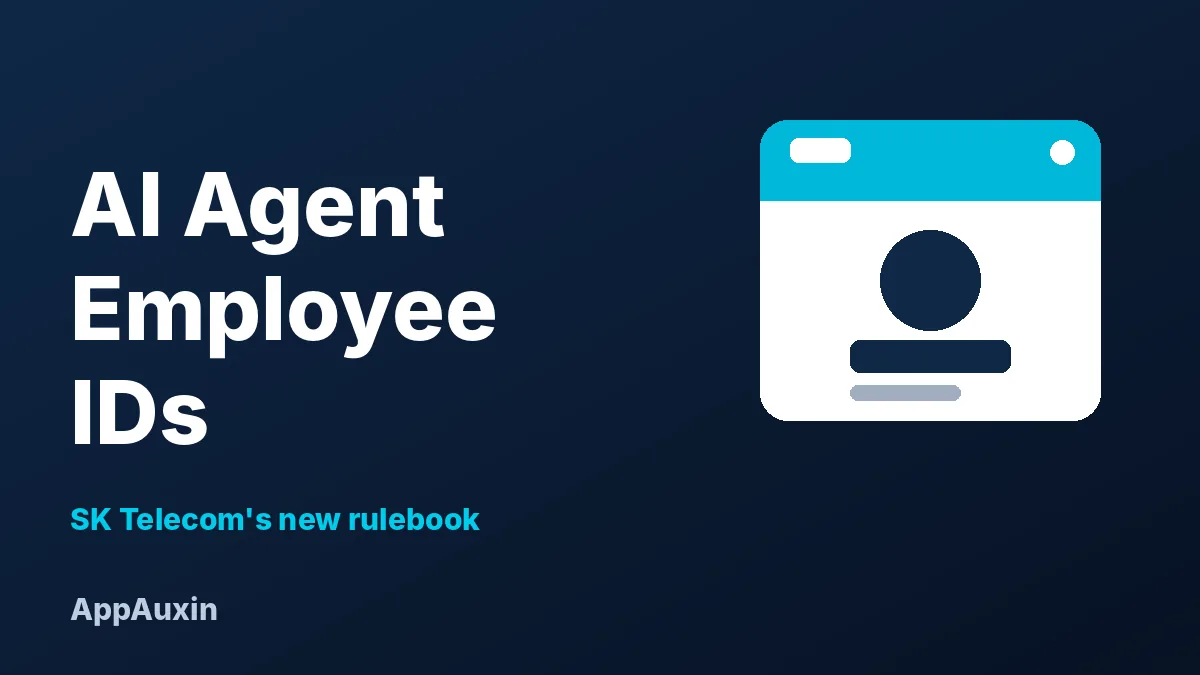 SK Telecom Gives AI Agents Employee IDs: What ‘AI Colleagues’ Really Means