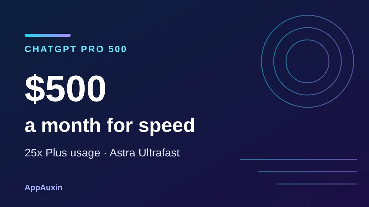 ChatGPT Pro 500 Costs 00 a Month: Who Should Pay for It and Who Should Skip