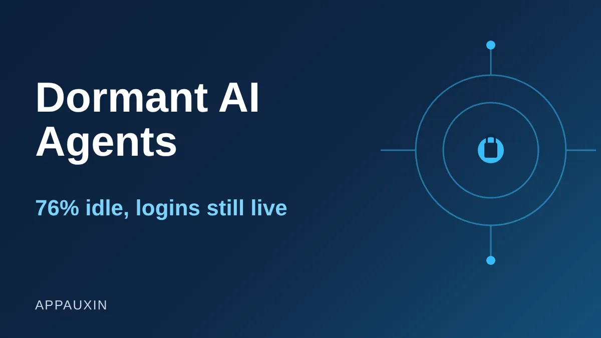 Dormant AI Agents Still Hold Live Credentials: 76% Sit Idle, and How to Clean Them Up