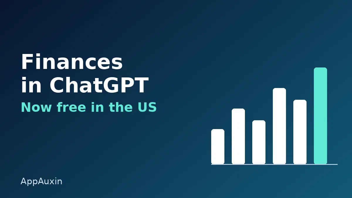 Finances in ChatGPT Is Now Free for US Users: What It Sees and Can’t Do