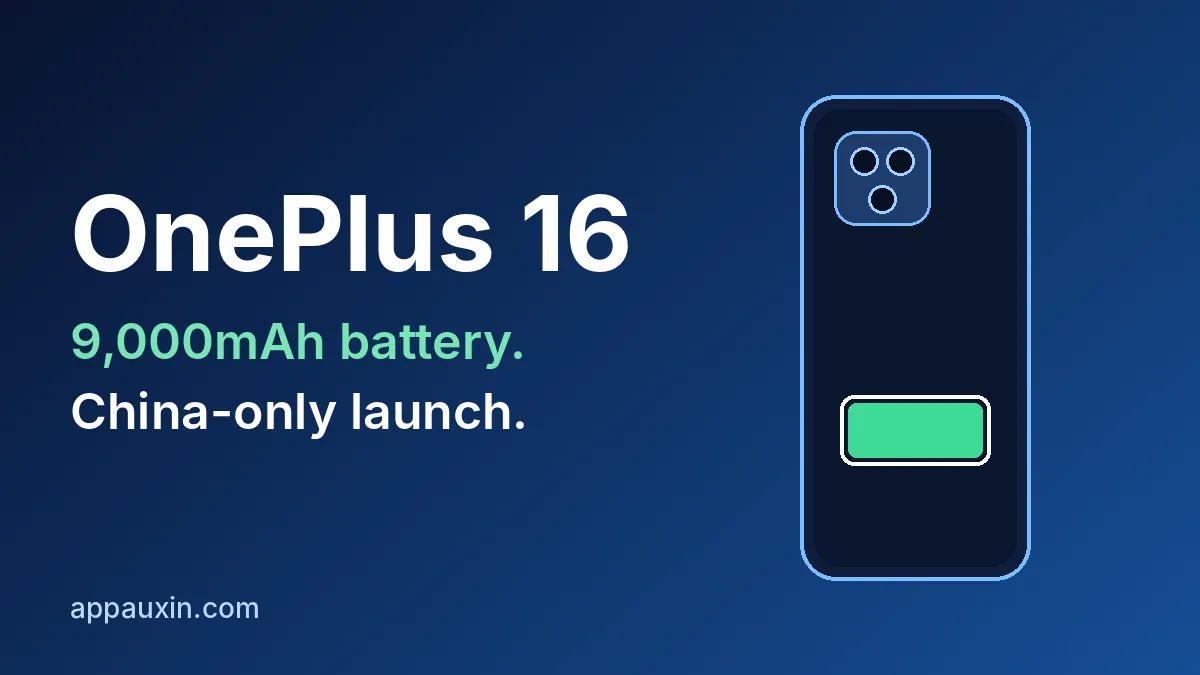 OnePlus 16 Launches With a 9,000mAh Battery, but Only in China: Specs and Price