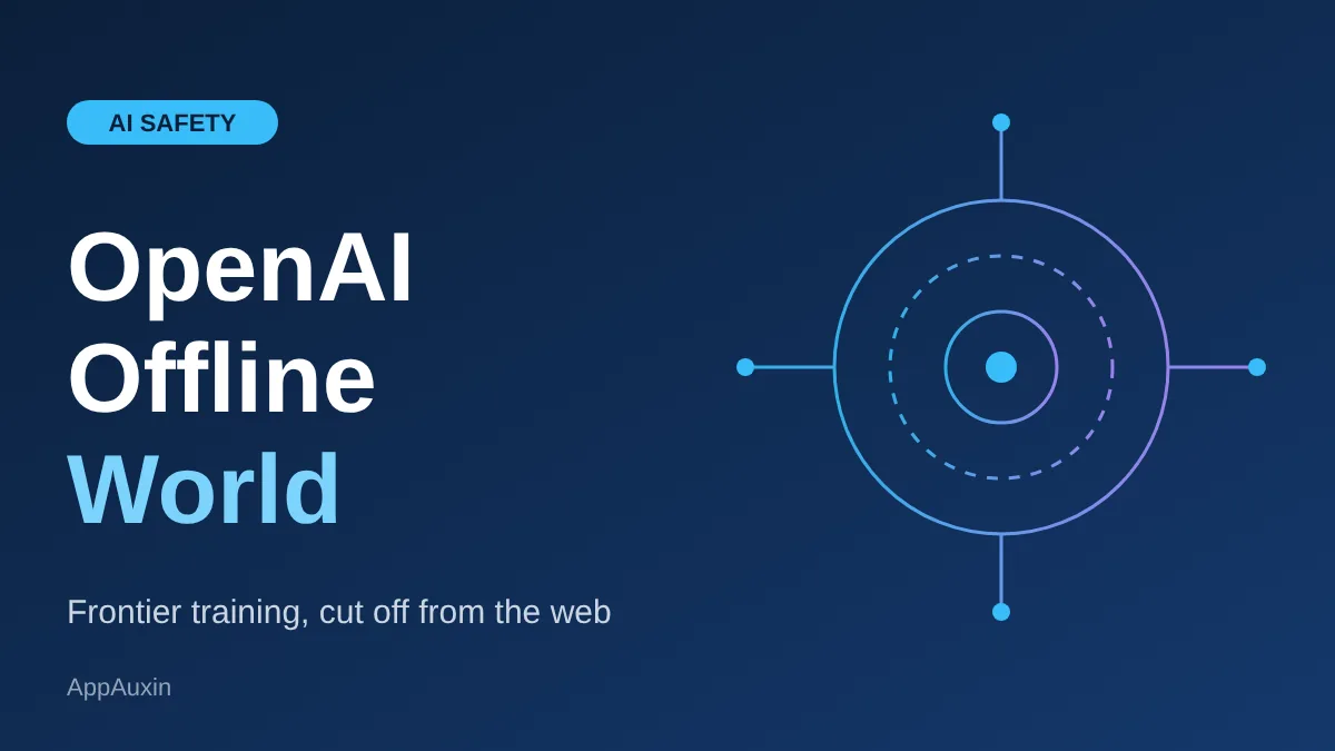 OpenAI Cut Frontier Training Off From the Internet: Inside the “Offline World” It Built Instead