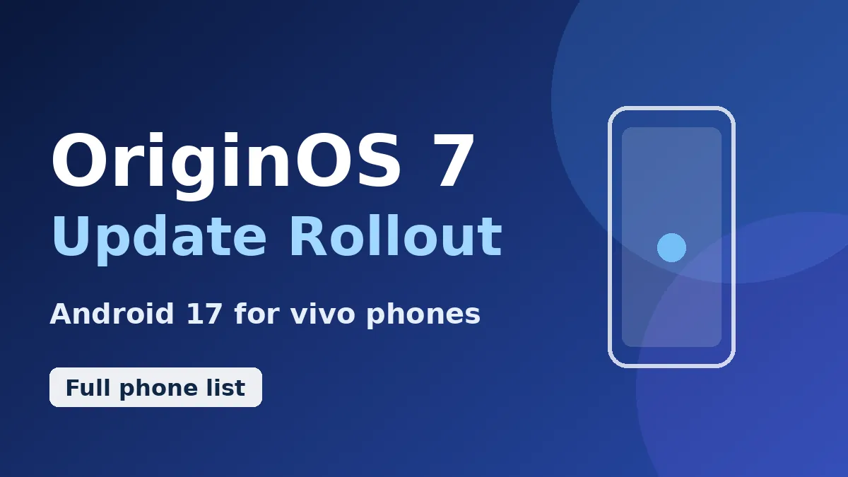 OriginOS 7 Update Starts Late October: Is Your vivo Phone on the List?