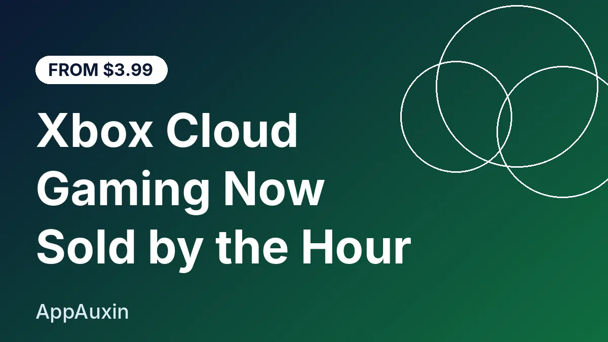 Xbox Cloud Gaming Playtime Pass: $3.99 for 10 Hours, and Game Pass Gets Hour Caps